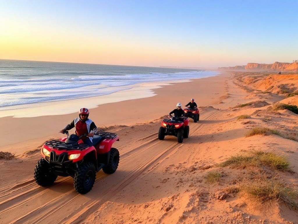 Plage et pistes sauvages